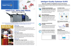 AccurioPress Flyer