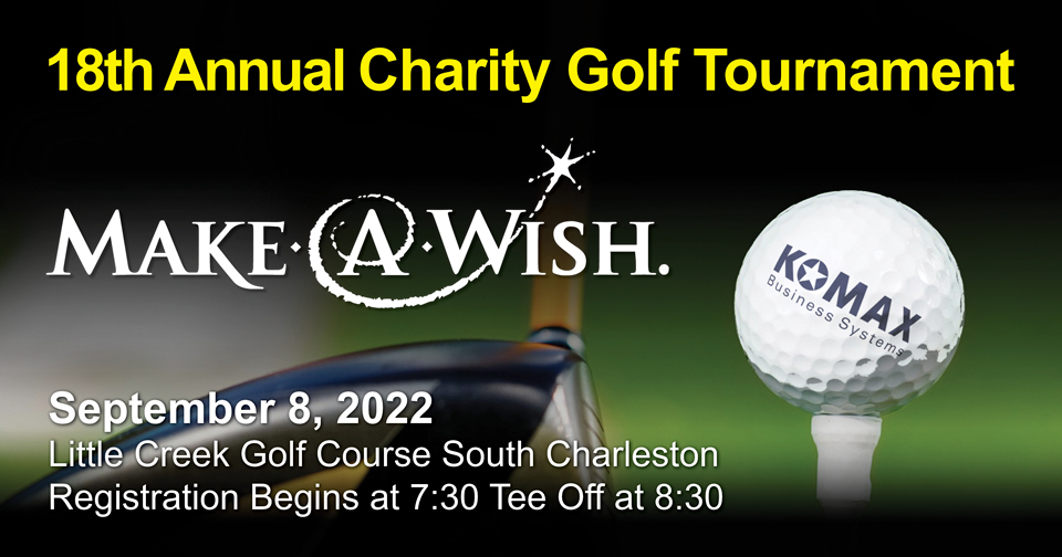 MakeAWish Golf Tournament Komax
